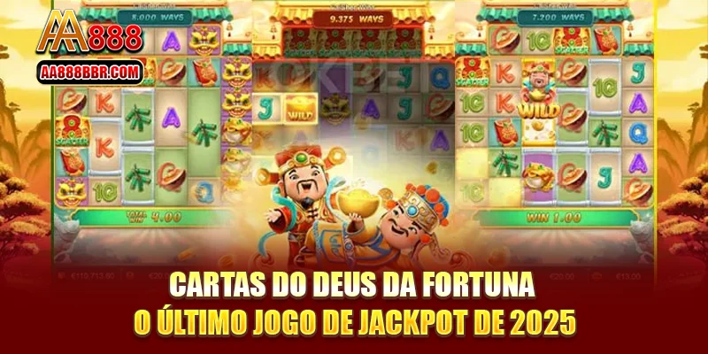 Cartas do Deus da Fortuna - O Último Jogo de Jackpot de 2025