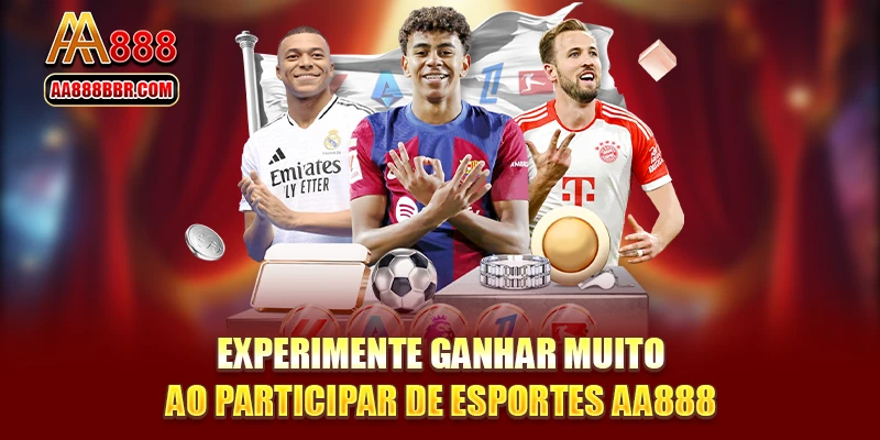Experimente ganhar muito ao participar de esportes AA888