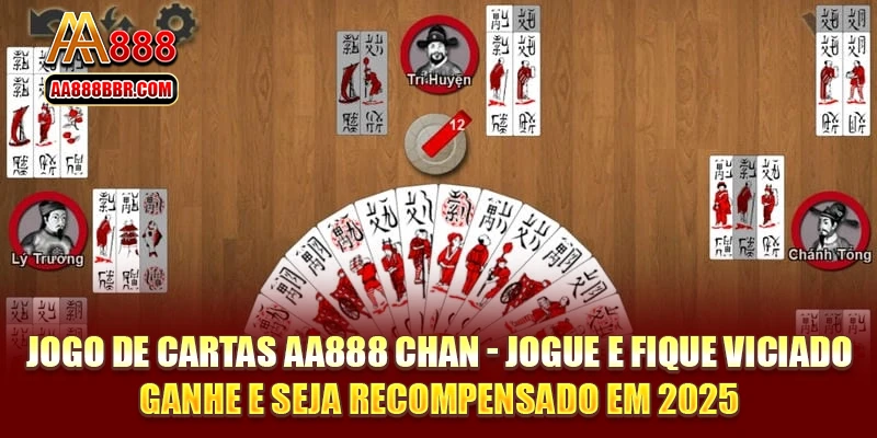 Jogo de cartas interessante, atraindo muitos membros para participar