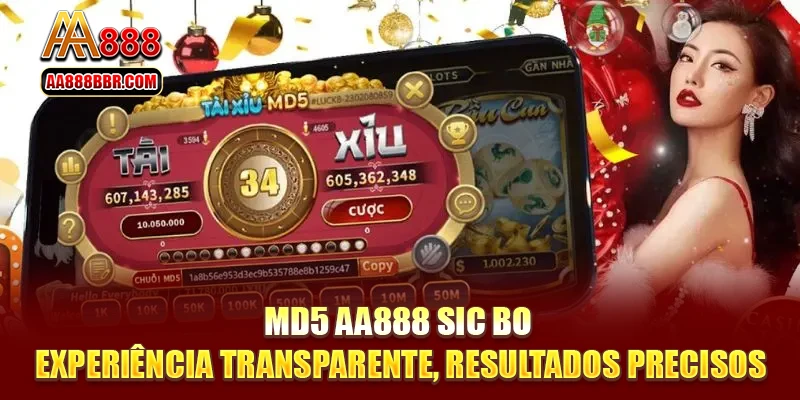 MD5 AA888 Sic Bo - Experiência Transparente, Resultados Precisos