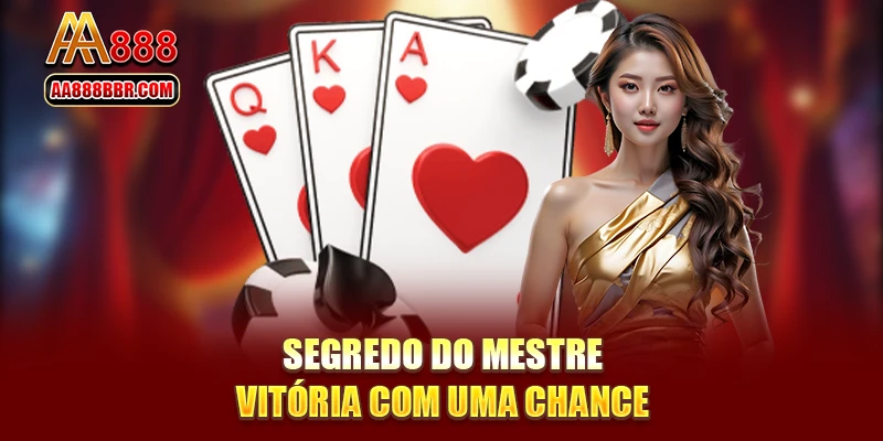 Segredo do mestre, vitória com uma chance