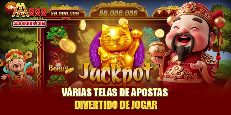 Várias telas de apostas, divertido de jogar